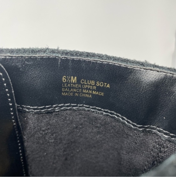 AEROSOLES Black Club Sota Suede Boots with Buckles - 6.5 - Like New‎ - Picture 11 of 12